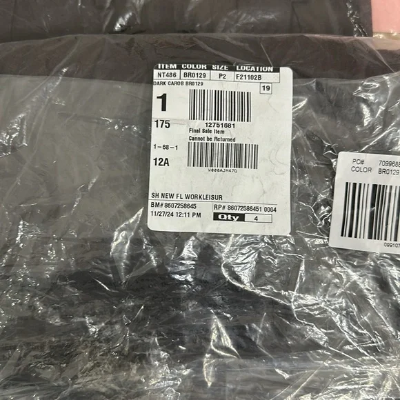 NWT - MADEWELL harlow wide leg pant drapey twill - dark carob - 0P - $118 - Picture 8 of 8